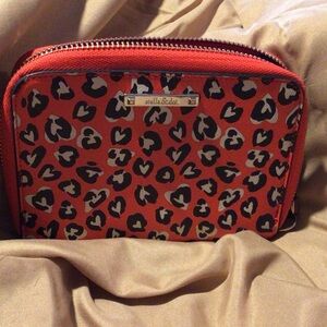 Stylish Red Leopard Print Women's Wallet